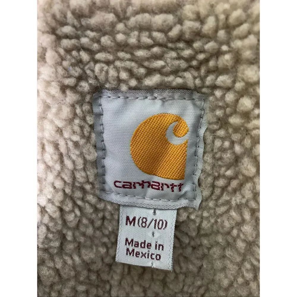 Carhartt sherpa vest mauve gray women's size medium - Picture 4 of 4